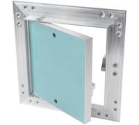 Vent Systems Panneau d'accès de 150 x 150 mm - Porte d'accès en métal - Cloison sèche, mur, électrique, porte de service d'inspection de plomberie - Panneau d'accès pour cloison sèche - Panneaux
