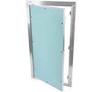 Vent Systems Panneau d'accès de 300 x 600 mm - Porte d'accès en métal - Pour cloison sèche, mur, électrique, porte de service d'inspection de plomberie - Panneau d'accès pour cloison sèche - Panneaux