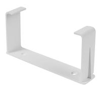 Vent Systems Poignée de conduit rectangulaire 110 x 55 mm - entrée et support de sortie de tuyau droite ou flexible - Raccord de ventilation pour chauffage, refroidissement - Support de conduit pour