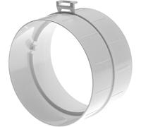 Vent Systems Raccord de conduit mâle en plastique ABS pour sèche-linge - 10,2 cm - Blanc - 10,2 cm