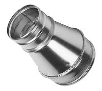 Vent Systems Réducteur de conduit en acier galvanisé de 15,2 cm à 10,2 cm - Adaptateur d'aération - Raccord de tuyau - Connecteur, augmenteur, réducteur, cône - HVAC, systèmes de ventilation