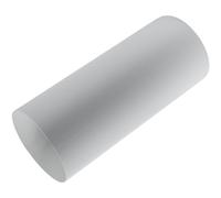 Vent Systems Tuyau de ventilation rond Ø 125 mm - 0,3 m de long - pour raccordement de conduit, conduit d'évacuation ou conduit d'alimentation, système de chauffage et de refroidissement par