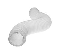 Vent Systems Tuyau flexible en PVC Ø 160 mm 6 m de long avec fil d'acier à l'intérieur. Conduites d'air flexibles pour la ventilation. Canal flexible de chauffage, de refroidissement et de ventilation