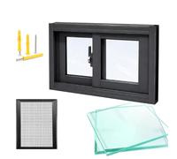Ventanas Para Casa Extérieur, Avec Fenêtres D'écran, 27x12 Pouces