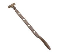 Ventano Butée de fenêtre 315 mm Laiton Antique - Support de fenêtre historique vintage - Goupilles de blocage incluses