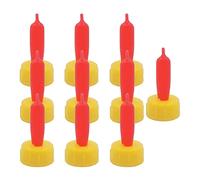 VENTDOUCE Bre hèvre Agneau Mamelons Boissons Au Lait | 10 tétines pour Boisson au chèvre et d'agneau - Bouteille à Visser, tétines à Boire en Silicone pour chèvres, agneaux, Chiots