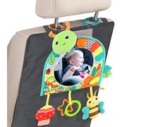 VENTDOUCE Miroir de siège de Voiture - Miroir de siège d'animal Mignon pour Voiture - Large Vue incassable, Miroir Acrylique en Toute sécurité, Enfant en Bas âge dans Le siège Auto Face à l'arrière