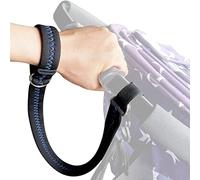 VENTDOUCE Sangles pour Poussette bébé, Poussette, Bébé Poussette Fauteuil Roulant sécurité dragonne Mains Libres rétractable Grand Chien sécurité précaution Laisse avec Crochet