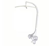 VENTDOUCE Support musical pour bébé, support cloche lit pour bébé, jouets décoration lit, support bras rotatif pour boîte à musique, facile à installer