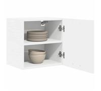 (Vente Chaude)Blanc Placard/Armoire Haut - Armoire suspendue - CLOUD - Cabinet de cuisine - 2 pcs Blanc 40x31x40 cm - Bois d'ingénie