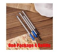 Vente Chaude De Bureau De Marque Hommes D'affaires D'écriture En Métal Rouleau Stylo À Bille De Luxe Signature Clip Stylo À Bille Acheter 2 Stylos Envoyer Cadeau