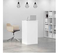 (Vente Chaude)Meuble ordinateur/Bureau PC - CLOUD - Cabinet de Bureau Blanc 55x50x103,5 cm - Bois d'ingénierie 3738180