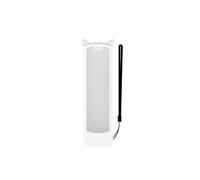 Vente de 2 étuis de protection compatibles avec les télécommandes vocales Amazon Alexa 3e génération (Y26) (blanc) : Cadeau surprise blanc