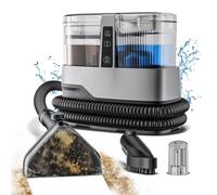 [Vente de liquidation - 62,99 € avec livraison gratuite le lendemain] Omeser C688A machine nettoyeuse de tapis 600 W 17 kPa puissance d'aspiration nettoyage en profondeur des taches à main tissu humid