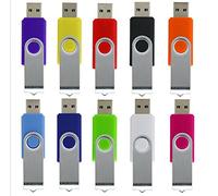 Vente en gros - Lot de 100 clés USB 2.0 Flash Memory Drive U Disk Gift Wholesale (16 Mo-32 Go) (100 x 4 Go, Blanc)