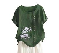 Vente en Ligne Chemisier Gaze De Coton Femme Blouse Turquoise Femme Haut Manche Bouffante Tee Shirt Vert Femme Tunique Large Femme Fluide Top Femme Rose Poudre Offre de Mes Commande