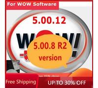 Vente flash 2026 W-ur-th WOW 5.00.8 WOW V5.00.12 Logiciel R2 multilingue avec Keygen pour outil de diagnostic automobile Tcs Multi-diag Send by USB Disk