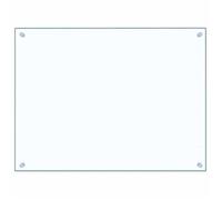 VENTE-FLASH Anti-éclaboussure Dosseret de cuisine/Crédence de cuisine, Transparent 80x60 cm Verre trempé