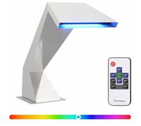 VENTE-FLASH Cascade de piscine avec LED RGB Acier inoxydable Argenté,avec manuel de montage（93633451）VIDAXL