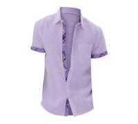 Vente Flash Du Jour Et Soldes Maison Chemise Homme Hawaïenne Manches Courtes Jean Blanche Hawaienne Pour Lin Boheme Polo En Été Médiévale À Paillettes Crochet Déguisement Année 80 Chemisette Col