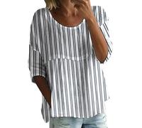 Vente Flash du Jour Soldes Tee Shirt Femme Evase Chemisier Chic Et Élégant Noel Blouse Blanche Blanc Grande Taille T Bleu Ciel Vetement Personnalisé Décontracté Mariniere Manche Longue Tshirt V