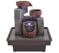 VENTE-FLASH Fontaine d'intérieur avec lampe LED - Polyrésine (2821244284)VIDAXL