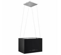 VENTE-FLASH Hotte suspendue à LCD tactile 55 cm Acier enduit de poudre avec manuel de montage（94442703）VIDAXL