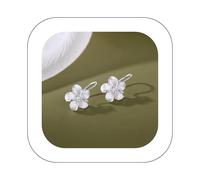 vente flash jour et soldes Argent Sterling 925 Perilla boucles d’oreilles fleur de femmes boucles d’oreilles d'oreilles Argent Bijoux Saint Valentin Fête des Mères Mariage Pour Dame Mère Epouse Amie