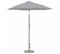 VENTE-FLASH Tube de Base de Parasol 0.63 kg Acier Inoxydable Naturel,avec manuel de montage（66517860）VIDAXL