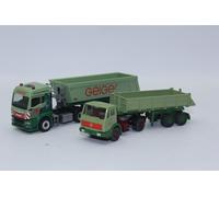 VENTE Herpa 956000 Ensemble Geiger MAN TGS TM Benne Basculante MB 1:87 H0