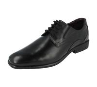 Vente Hommes BUGATTI Noir Leather Chaussures à Lacets 313-22001-1000