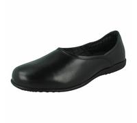 Vente Hommes Spot On Chaussons Cuir X2R124