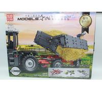 VENTE OO Mould King 17021 Pièces D'Attelage Remorque Tondeuse Herse 3098 Pcs