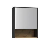 Armoire murale de salle de bain anthracite - 60 cm - YANGRA
