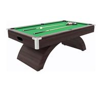 Vente-unique - Billard Jackson L 213,4 cm x l 120,6 cm x H 81,3 cm - Bois - Naturel foncé