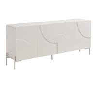 Vente-unique - Buffet avec 4 Portes en MDF - Beige - ZELINARO