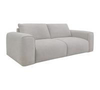 Vente-unique - Canapé 4 Places Convertible Express en Tissu texturé Beige - Couchage 160 cm Matelas 16 cm POGLO