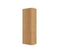 Vente-unique - Colonne de Salle de Bain Suspendue en Bois Massif - Naturel Clair - H110 cm - BULMAS