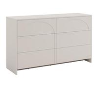 Commode 6 tiroirs - MDF - Beige - NALYRA de Maison Céphy