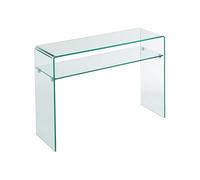 Console - 1 niche - Verre trempé - Transparent - STILEOS