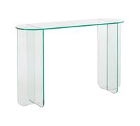 Console en verre trempé - Transparent - FEYZA