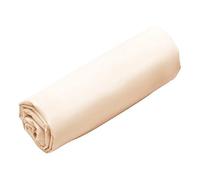 Vente-unique - Drap Housse Percale de Coton 80 Fils/cm² - 140 x 190 cm - Bonnet 30 cm - Beige - BELLIMI