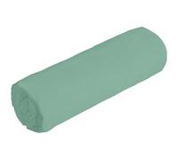 Vente-unique - Drap Housse Percale de Coton 80 Fils/cm² - 140 x 190 cm - Bonnet 30 cm - Vert Amande - Agami de Palacio