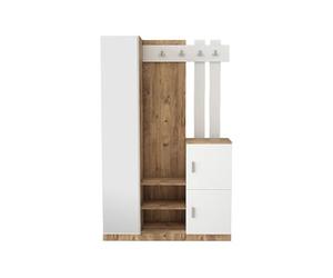 Vente-unique Emob - Vestiaire Killian 114cm - pin/Blanc
