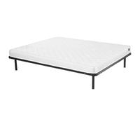 Vente-unique - Ensemble 120 x 200 cm Cadre à Lattes + Matelas Mousse ép.15cm - Danae II de YSMÉE