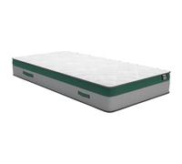 Vente-unique - Ensemble 90 x 190 cm Cadre à Lattes + Matelas Ressorts ensachés ép.22cm - Prestige de YSMÉE