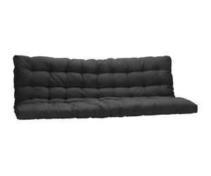 Vente-unique - Futon 135 x 190 cm spécial Banquette lit ép.10cm - Noir - MODULO