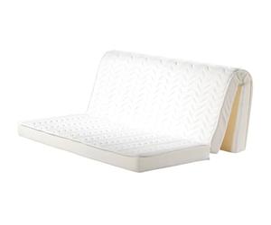 Vente-unique - Matelas 140 x 190 cm en Mousse BZ épaisseur 10cm - Feria de DREAMEA - Mousse 25kg/m³ - Couchage Occasionnel - Pratique et Confort - Soutien Ferme