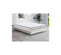 Vente-unique-Matelas 140 x 190 cm Ressorts ensachés et surmatelas intégré ép.29cm - Canterbury de YSMÉE