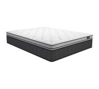 Matelas 160 x 200 cm hybride ressorts ensachés et surmatelas intégré ép.30cm - GAMIANI de YSMÉE